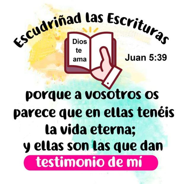 NUTRICIÓN ESPIRITUAL – Juan 5:39