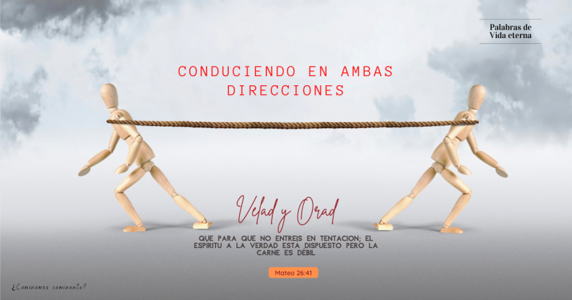 CONDUCIENDO EN AMBAS DIRECCIONES.