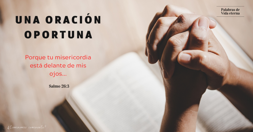 UNA ORACIÓN OPORTUNA.