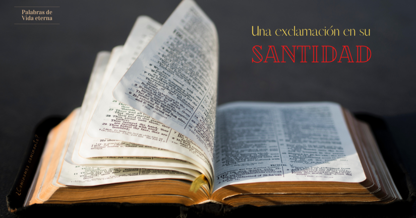 ES UNA EXCLAMACIÓN EN SU SANTIDAD