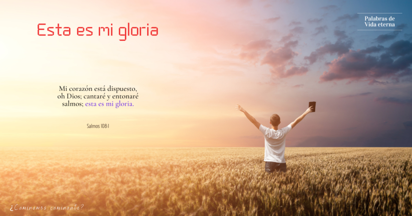 ESTA ES MI GLORIA