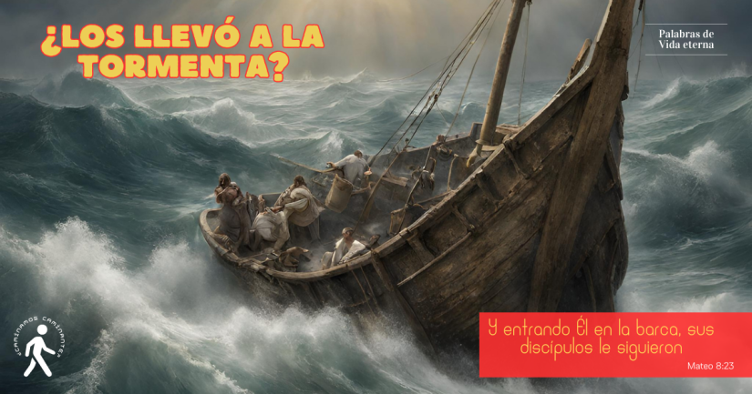 ¿EL SEÑOR LOS LLEVÓ A LA TORMENTA?