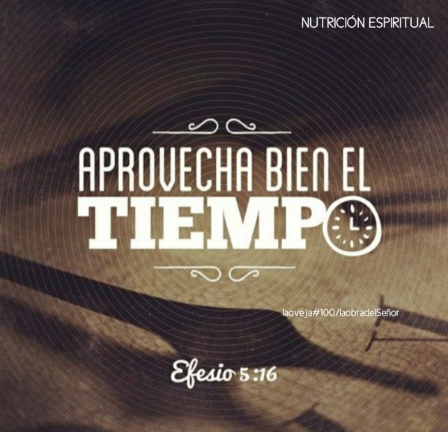 Efesios 5:16 – Nutrición Espiritual