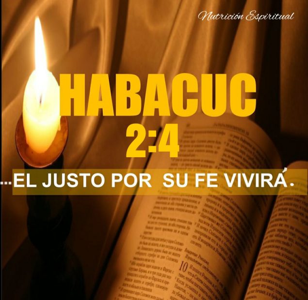 Habacuc 2:4 – Nutrición Espiritual