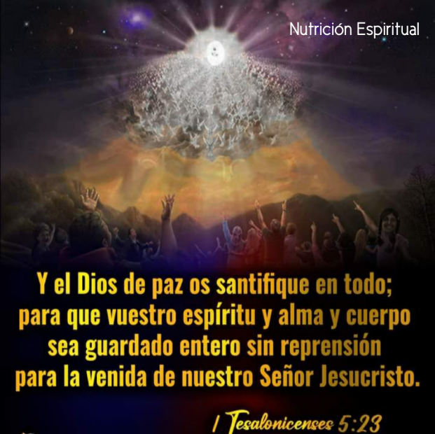 1 Tesalonicenses 5:23 – Nutrición Espiritual