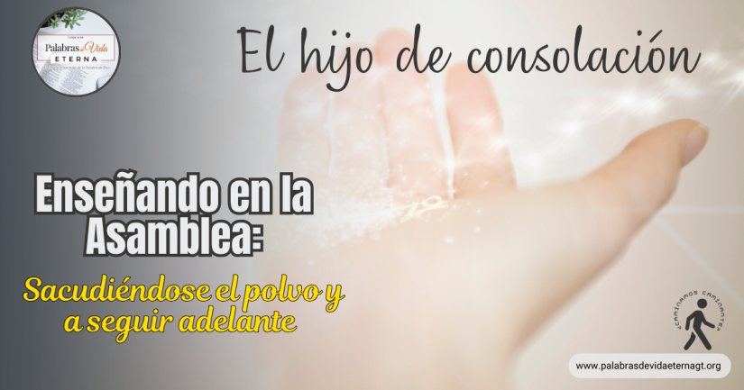 SACUDIÉNDOSE EL POLVO Y A SEGUIR ADELANTE