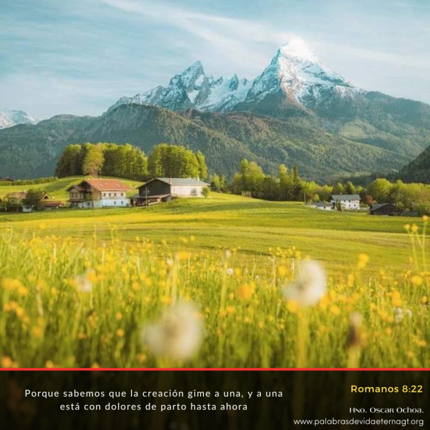 Cristo viene y Su creación lo anuncia