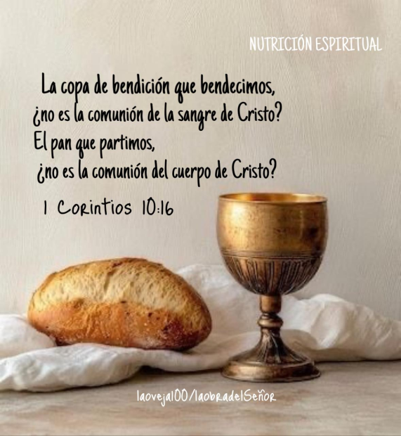 La Comunión en la Sangre y el Cuerpo de Cristo