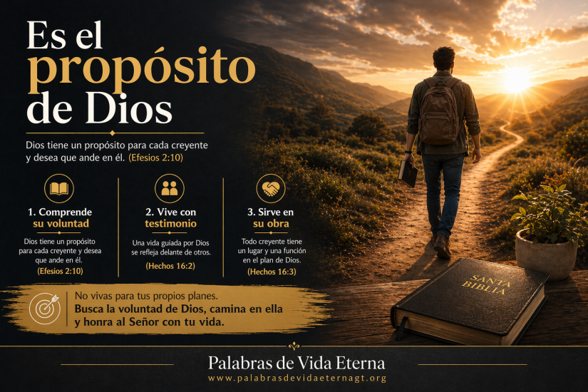El propósito de Dios